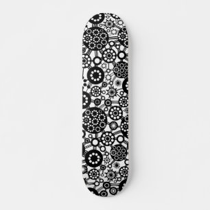 Ekosystem - Svart på trä Skateboard Bräda 20 Cm