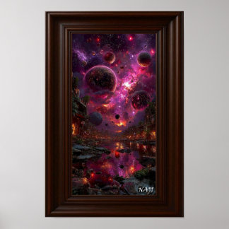 Ekot av ett sönderbrutet universum poster