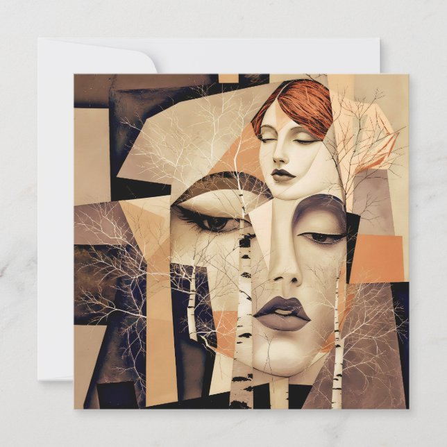 Ekot av ”Virelle” – En abstrakt porträttbild (Framsida)
