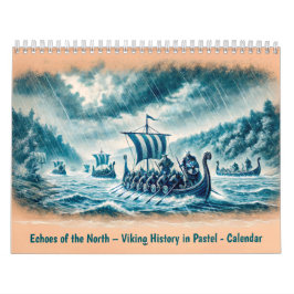 Ekot från Norden – Vikingatiden i Pastell Kalender