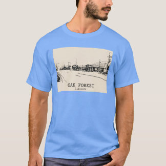 Ekskog Illinois Överdimensionerad T Shirt
