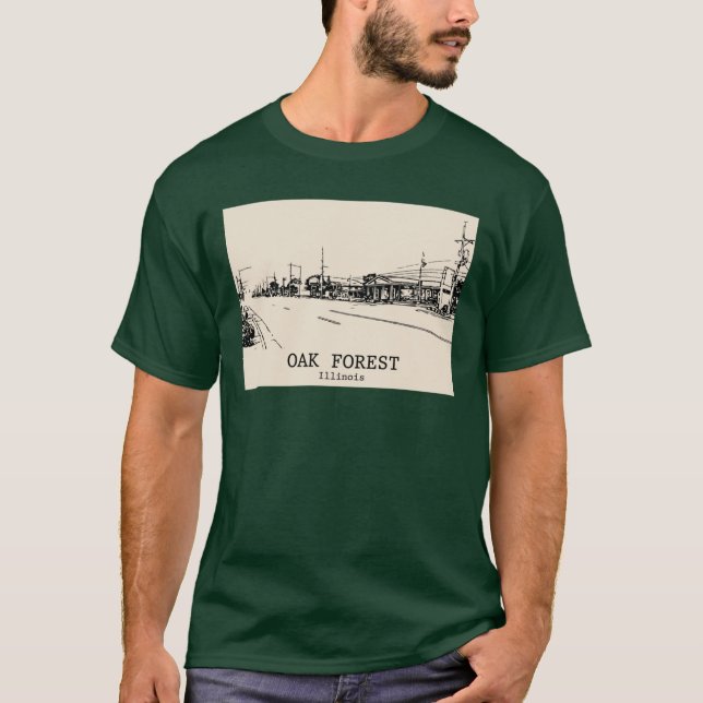 Ekskog Illinois T Shirt (Framsida)