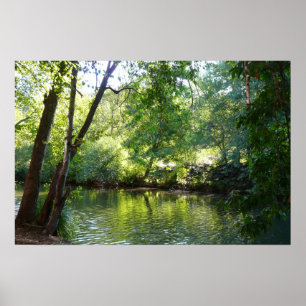 Ekströmmen I i Sedona Arizona Naturfotografering Poster