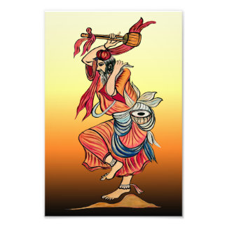 Ektara Baul Poster vägg Hanging Fine Art(8'x12''''