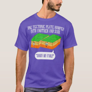 Ektoniskt platt, underlig jordbävning - tyvärr mit t shirt