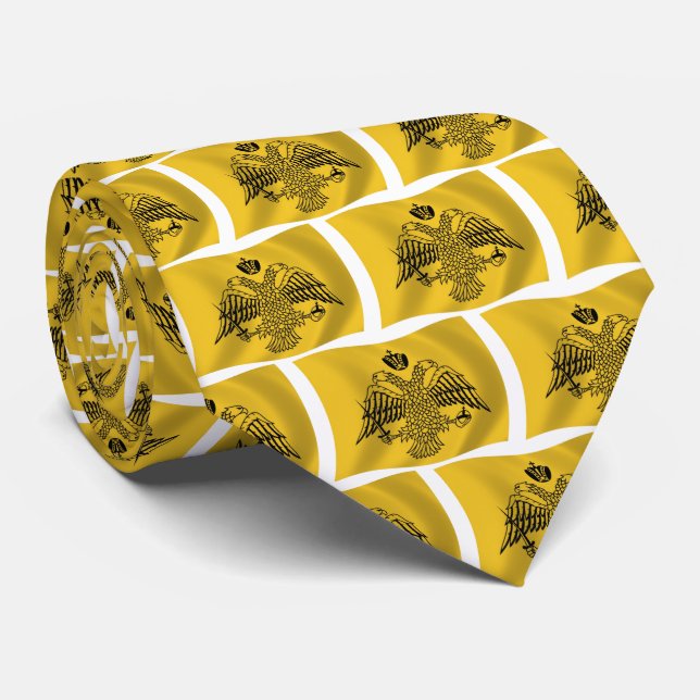 Ekumeniska patriarkens flagga slips (Rullad)