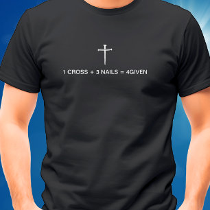 Ekvation 1 Kor 3 Nagel Vita Kor T Shirt