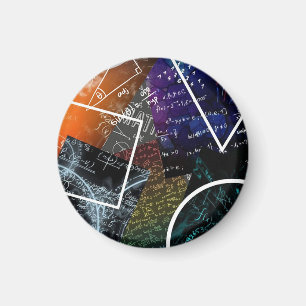 Ekvation Burst: Math Art Magnet