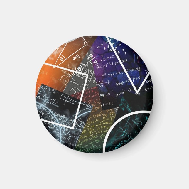 Ekvation Burst: Math Art Magnet (Framsidan)