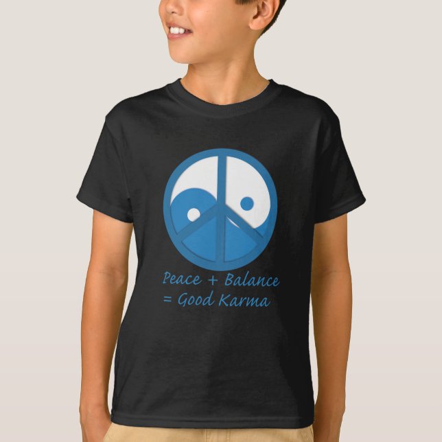 Ekvation för Bra Karma T-shirt (Framsida)