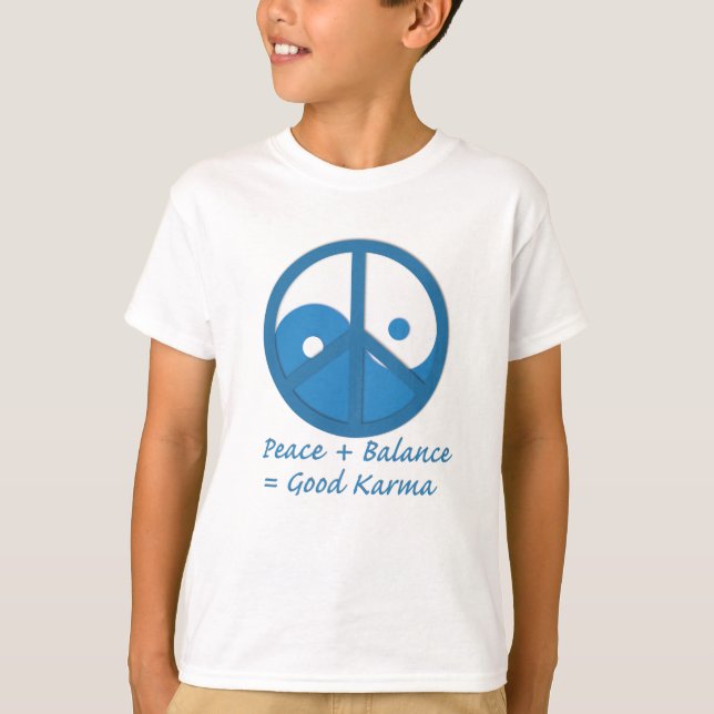 Ekvation för Bra Karma Tee Shirt (Framsida)