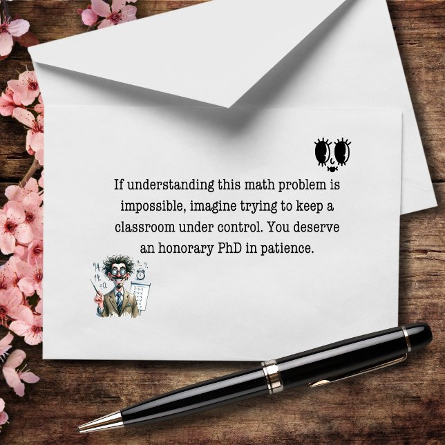 Ekvationer är svåra, undervisningen är hårdare tack kort (Skapare uppladdad)