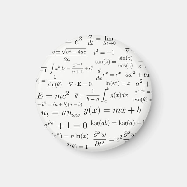 Ekvationer av Math and Science Magnet (Framsidan)