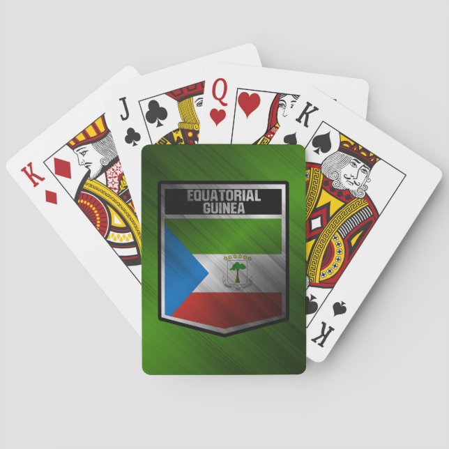 Ekvatorialguinea Casinokort (Baksidan)