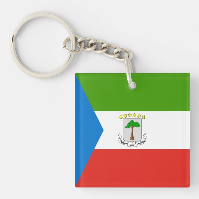 Ekvatorialguinea Flagga (Framsidan)