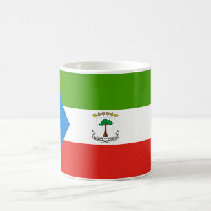 Ekvatorialguinea, Flagga Kaffemugg