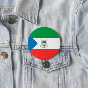 Ekvatorialguinea flagga knapp