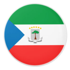 Ekvatorialguinea flagga knopp