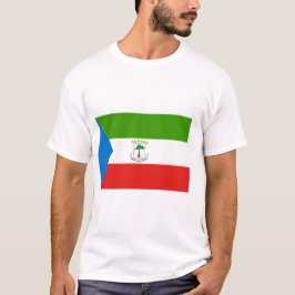 Ekvatorialguinea Flagga T Shirt