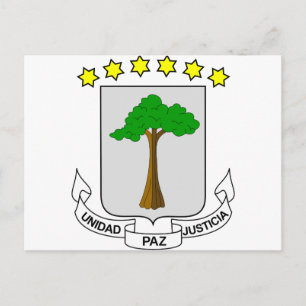 Ekvatorialguinea Jackar om arm GQ Vykort