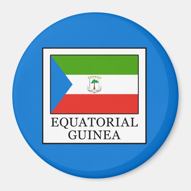 Ekvatorialguinea Magnet (Framsidan)