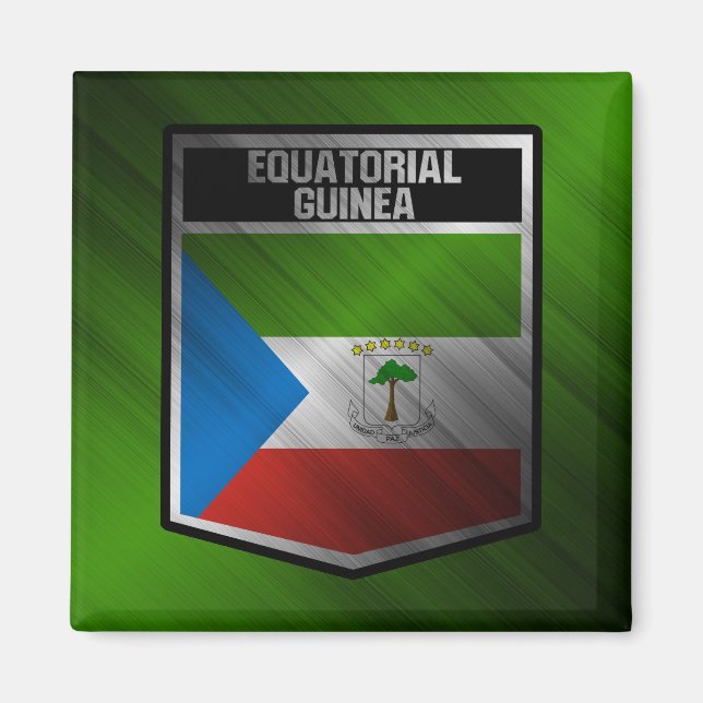 Ekvatorialguinea Magnet (Framsidan)