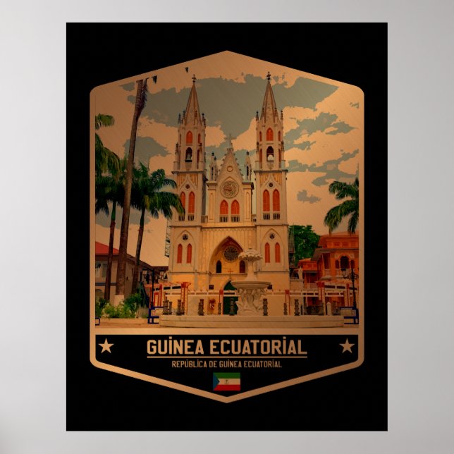 Ekvatorialguinea Poster (Framsidan)