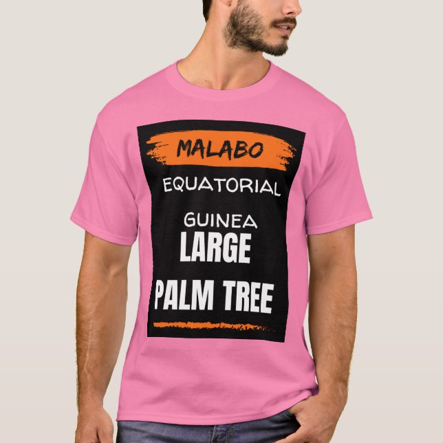 Ekvatorialguinea T Shirt (Framsida)