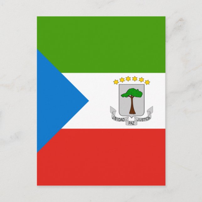 ekvatorialguinea vykort (Framsida)
