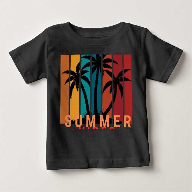 Ekvatorialguineansk sommaratmosfär t shirt (Framsida)