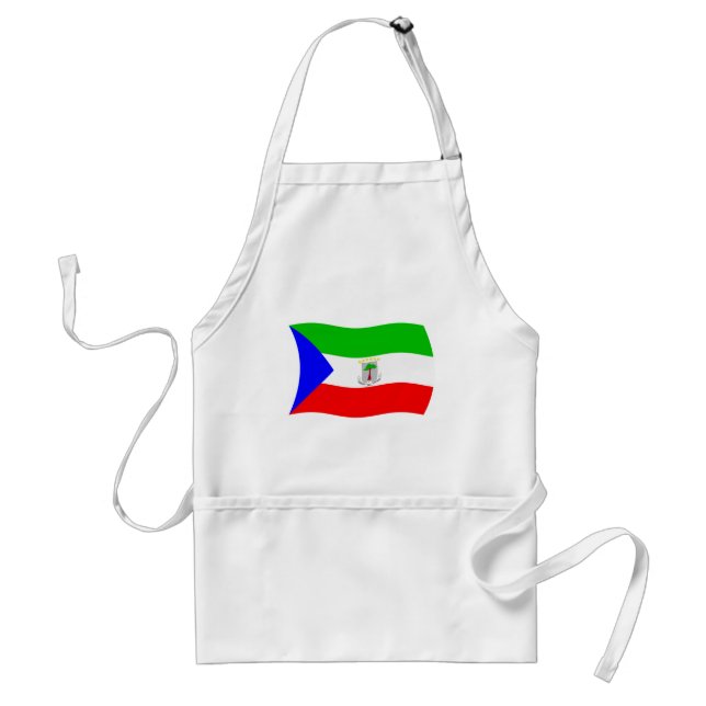 Ekvatorialguineas flagga Förkläde (Framsidan)
