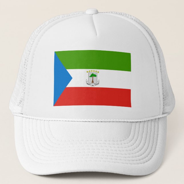 Ekvatorialguineas flagga keps (Framsida)