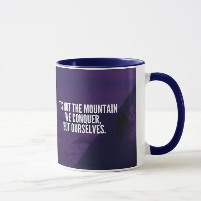 Ekvera berg - Motiverande Mugg (Höger)