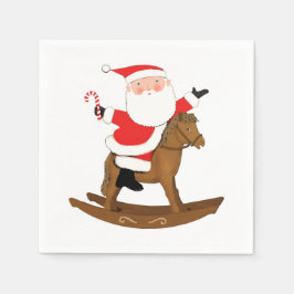 Ekvestrien jul Party Pappersservett