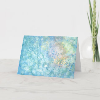 Ekvilibriskt hälsningskort tack kort