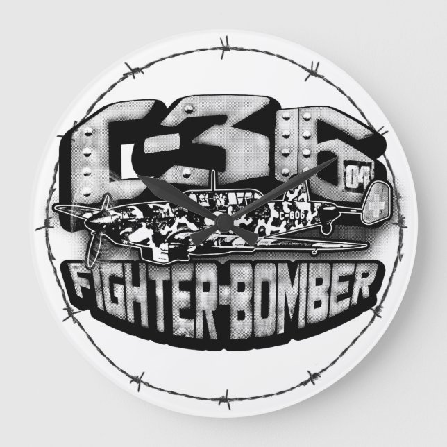 EKW C-36 stort krylväggslås i låset Stor Klocka (Framsida)