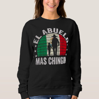 El Abuelo Mas Chingon Mexikansk Farfar Cinco De Ma T Shirt