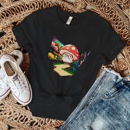 El adorable hongo con lentes t shirt