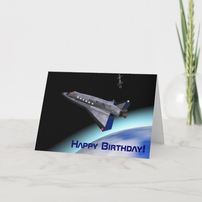 El Al Maslool Space Shuttle Kort (Framsida)