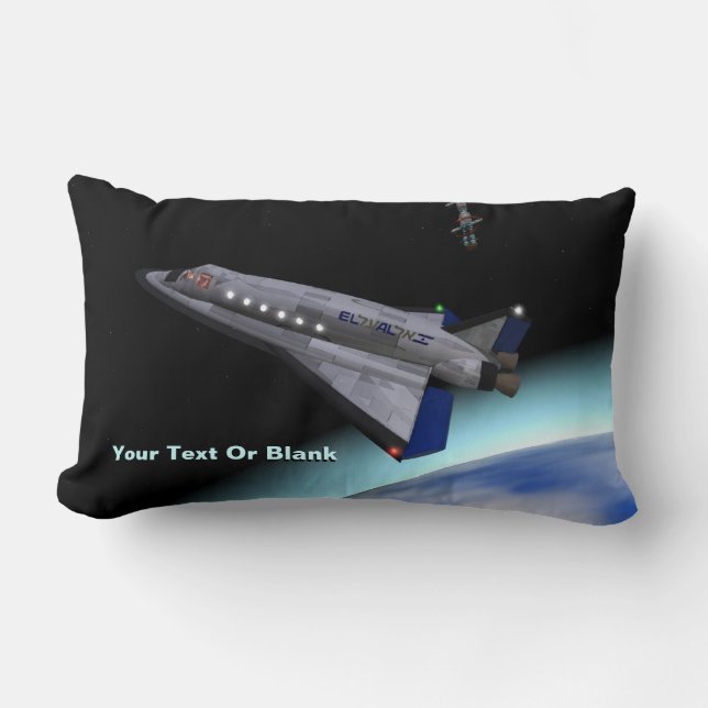 El Al Maslool Space Shuttle Lumbarkudde (Framsida)