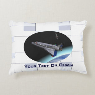 El Al Maslool Space Shuttle Prydnadskudde
