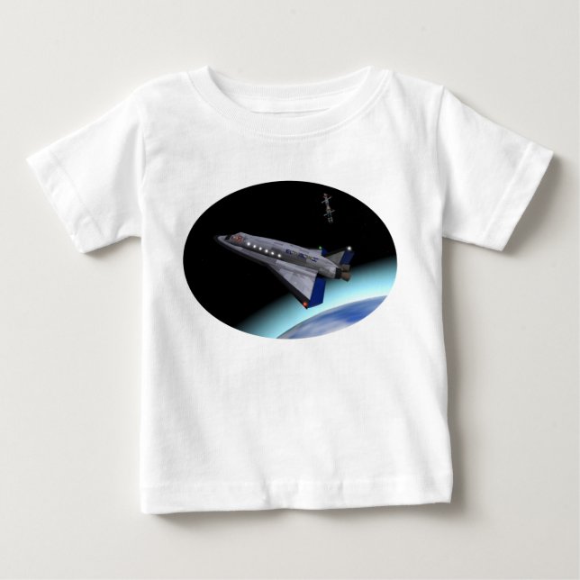 El Al Maslool Space Shuttle T-shirt (Framsida)