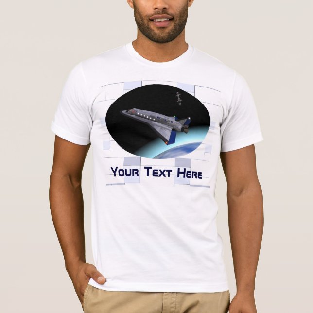 El Al Maslool Space Shuttle Tee (Framsida)