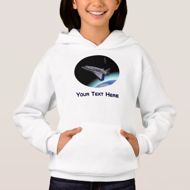 El Al Maslool Space Shuttle Tee Shirt (Framsida)