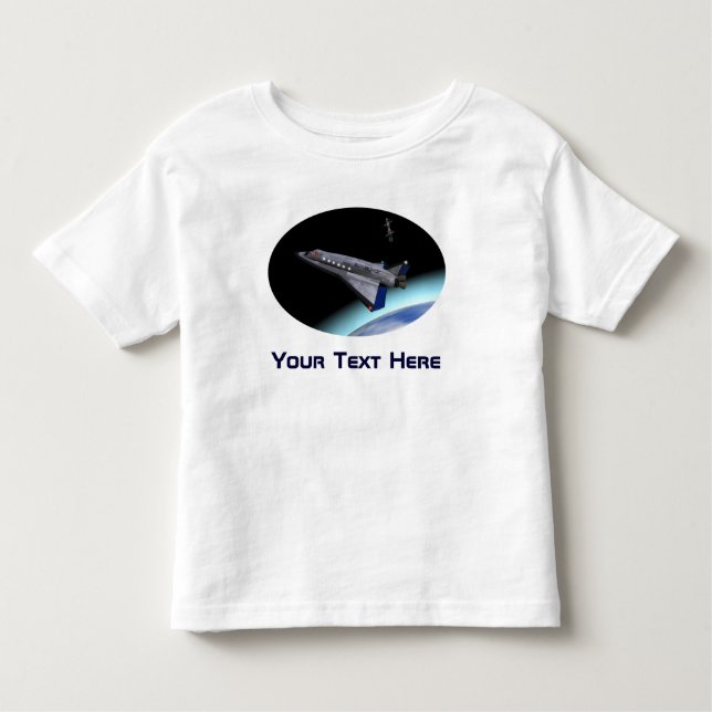 El Al Maslool Space Shuttle Tee Shirt (Framsida)