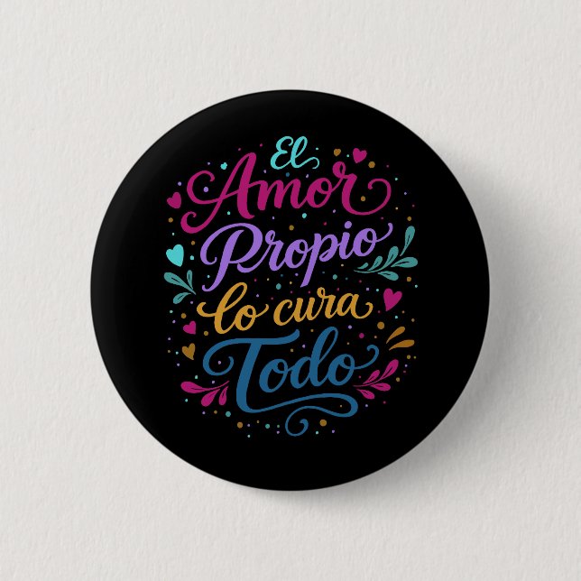 El amor propio lo cura todo. ❤️ knapp (Framsida)