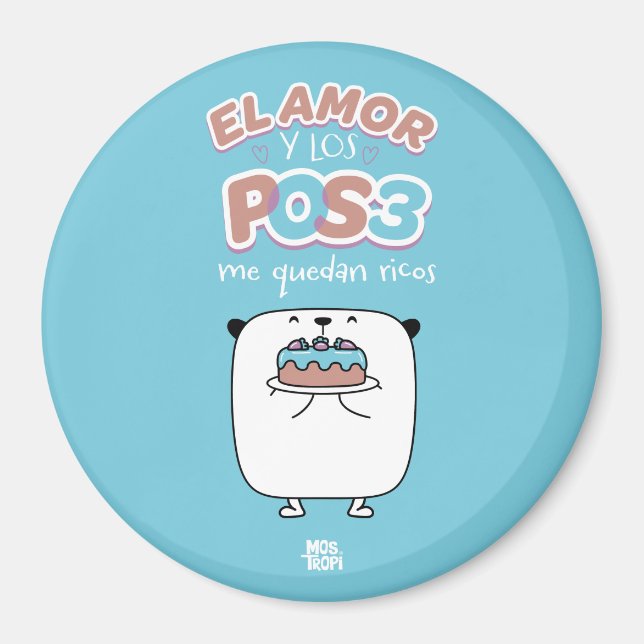 │El amor y los postres Magnet (Framsidan)