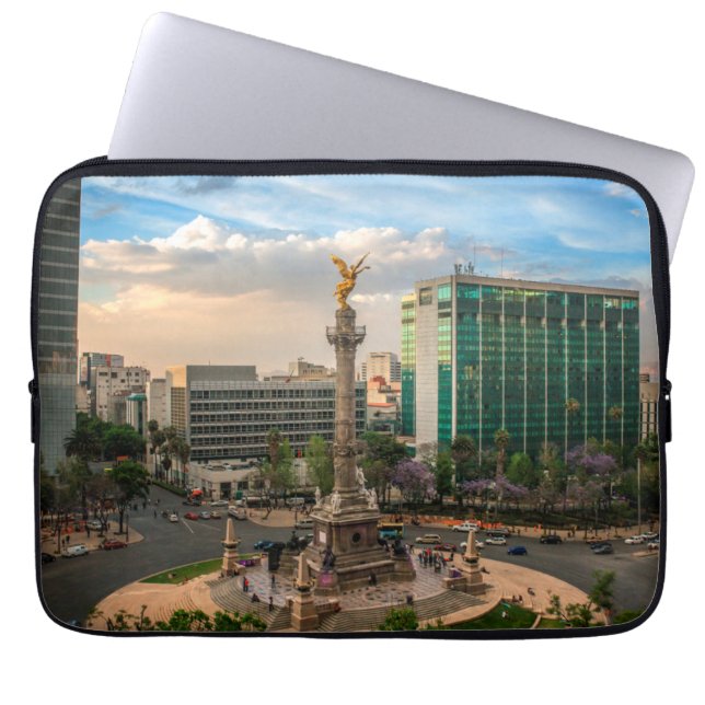 El Ängel De Independencia Laptop Fodral (Framsidan)