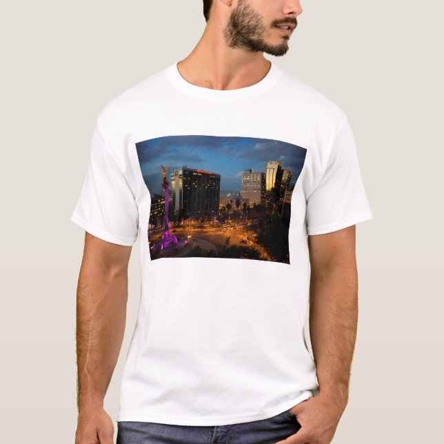 El Ängel De Independencia, mexicansk Landmark T-shirt (Framsida)