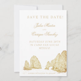 El Arco Cabo San Lucas Bågen Bröllop Spara Datumet